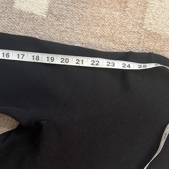 NWT Cos Womens Sweater Small Tunic black Wool blend mock neck Basic Minimalist - Picture 7 of 9